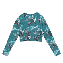 Harbour Seals recycled long-sleeve rash vest