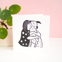 Dalmatian card