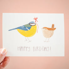 british bird birthday card
